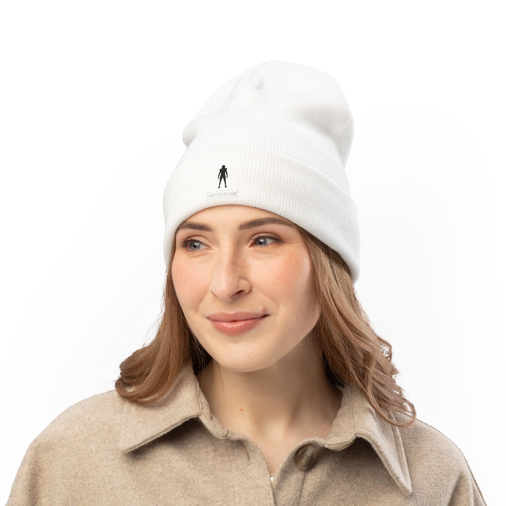 Footballizm Branded Knit Beanie | Embroidered